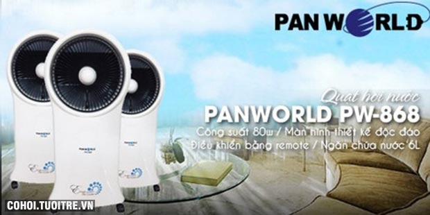 Quạt hơi nước Thái Lan PanWorld PW 868