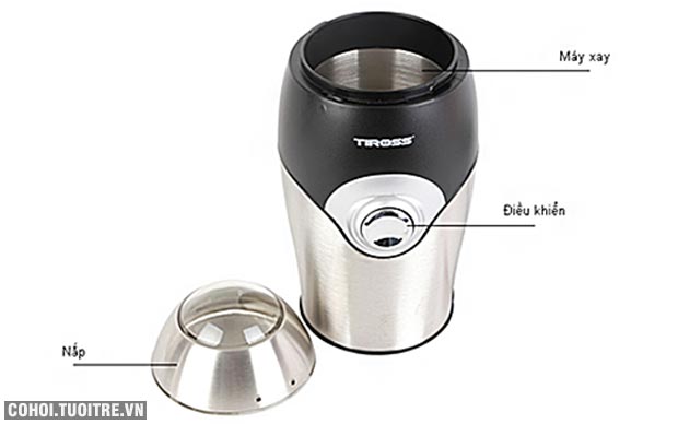 Máy xay cà phê Tiross TS530, công suất 150 W