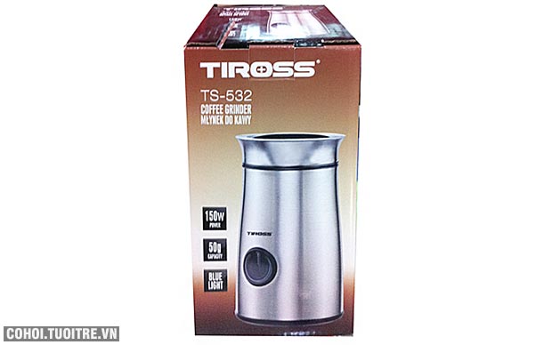 Máy xay cà phê Tiross TS532, công suất 150 W