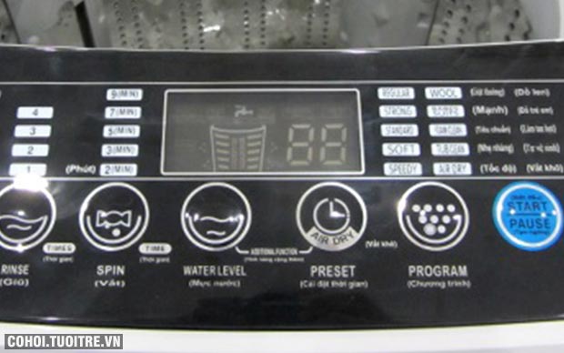Máy giặt cân chỉnh mực nước tự động Fujiyama FWM-120PD
