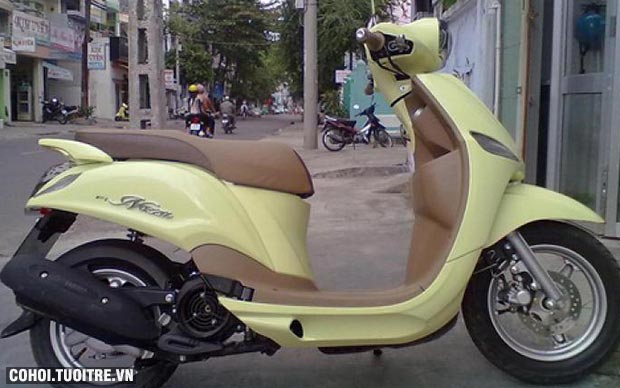 Xe Yamaha Nozza FI đời 2012 màu vàng chanh