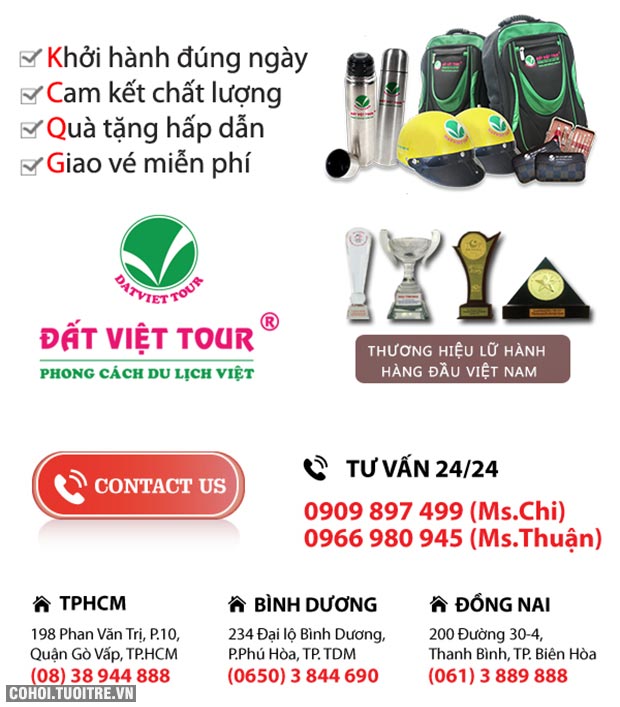 Tour du lịch Ninh Chữ, Vĩnh Hy 3N2Đ