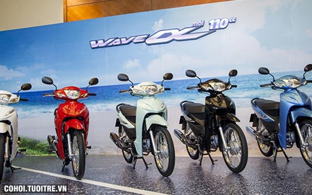 Honda VN giới thiệu Wave Alpha 110cc phiên bản hoàn toàn mới