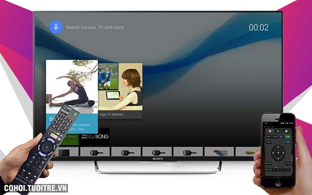 Smart tivi Sony 43 inch KDL - 43W800C Full HD