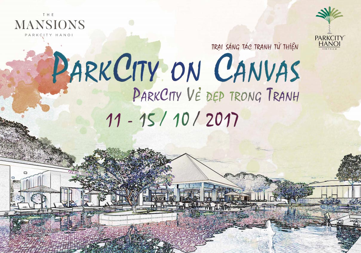 ParkCity Hanoi tổ chức trại sáng tác tranh từ thiện