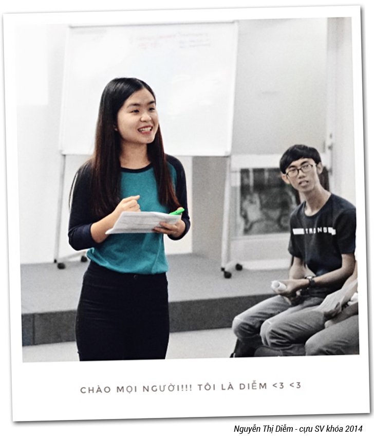 Nguyễn Thị Diễm - cựu SV khóa 2014 - Chuyện lạ ở Khoa Quản trị Kinh doanh Quốc tế - HUFLIT - Ảnh 2