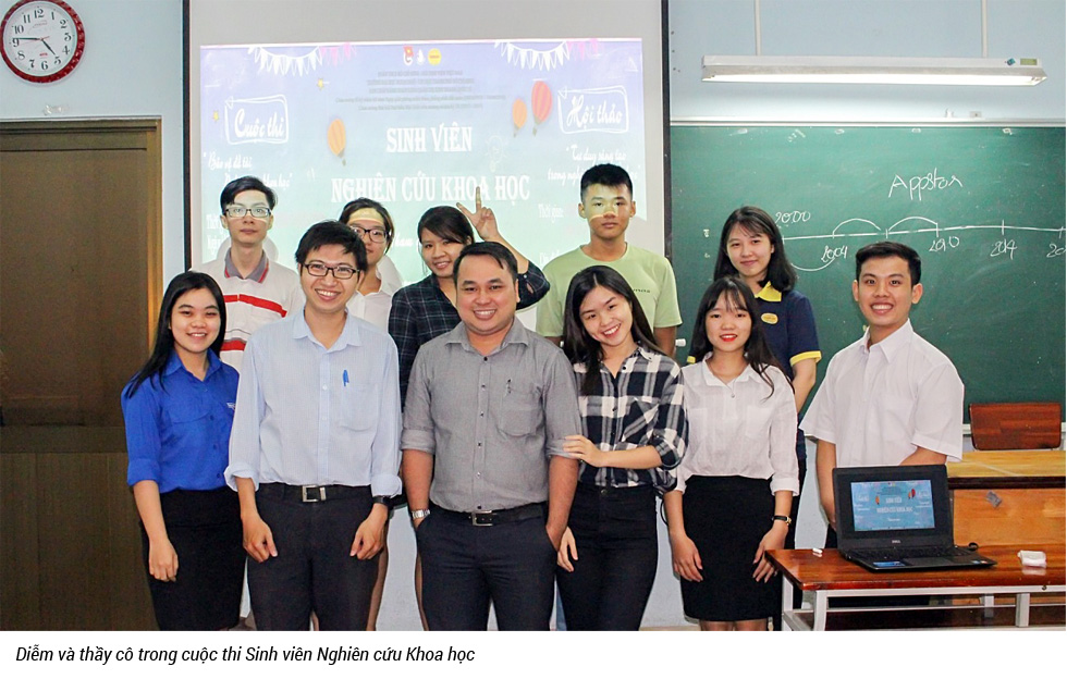 Nguyễn Thị Diễm - cựu SV khóa 2014 - Chuyện lạ ở Khoa Quản trị Kinh doanh Quốc tế - HUFLIT - Ảnh 3