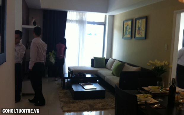 Căn hộ 75 m2 trên lầu 5 chung cư 4S1 Bình Triệu, quận Thủ Đức đầy đủ tiện nghi, thoáng mát cần bán gấp.