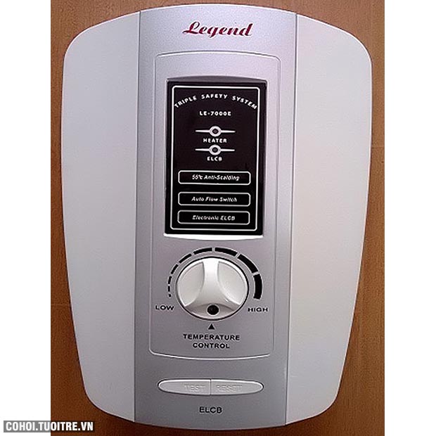 Máy tắm nước nóng Legend LE-7000E - Thương hiệu Mã Lai