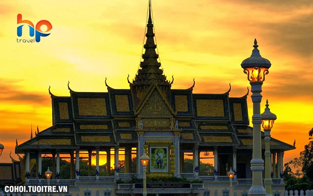 Du lịch khám phá Vương quốc Cambodia