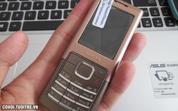 Điện thoại Nokia 6500 Classic (máy cũ thay vỏ)