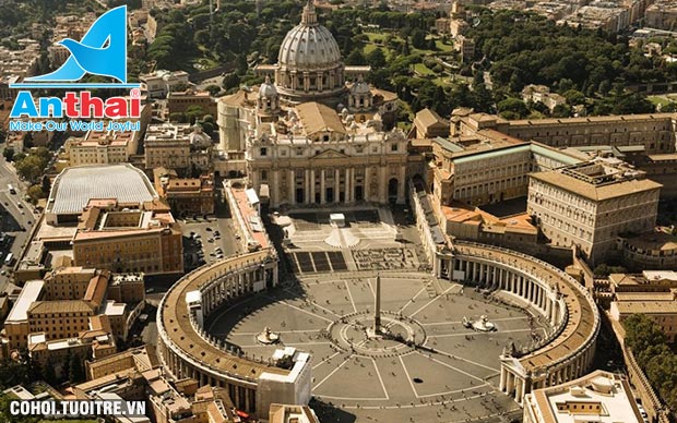 Du lịch Pháp, Thụy Sĩ, Ý, Vatican 11N10Đ