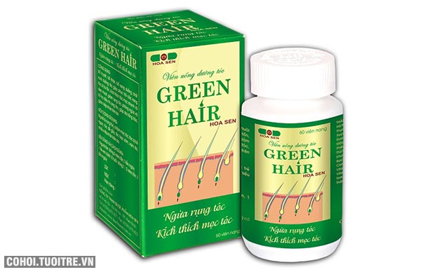 Trị rụng tóc với Green Hair - hiệu quả nhờ khác biệt