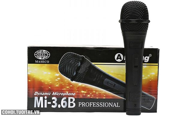 Bộ 2 micro karaoke Arirang Mi-3.6B