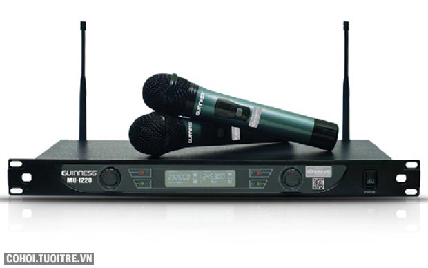Micro không dây karaoke Guinness MU 1220