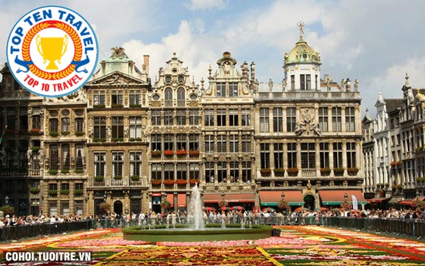 Du lịch Pháp, Bỉ, Hà Lan mùng 2 Tết Đinh Dậu