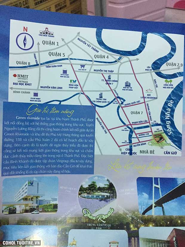 Bán đất mặt tiền Huỳnh Tấn Phát, Nhà Bè, TP.HCM
