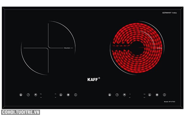 Bếp từ đôi hồng ngoại cảm ứng KAFF KF-073IC