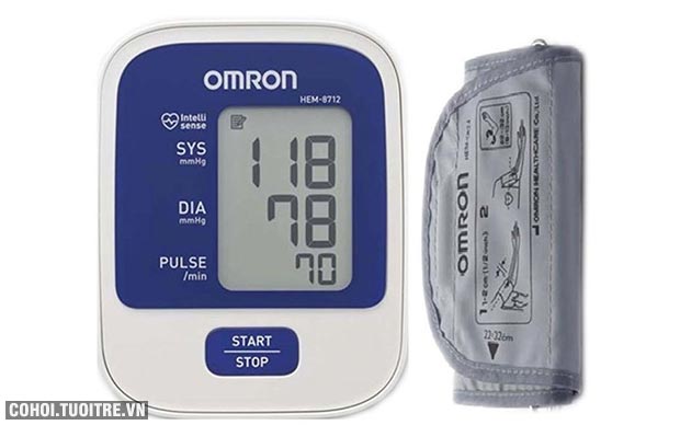 Máy đo huyết áp bắp tay Omron HEM 8712
