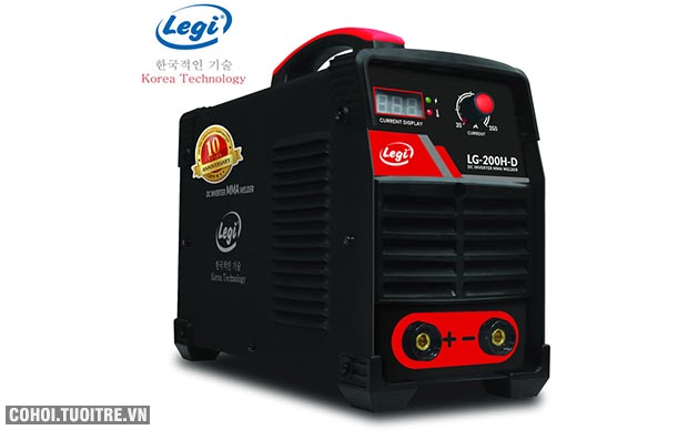 Máy hàn điện tử Legi LG-200H-D, máy hàn que MMA