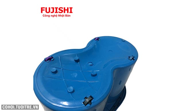 Bộ lau nhà 360 độ Fujishi lồng nhựa có bánh xe