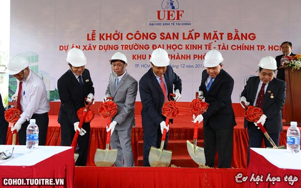 UEF khởi công dự án khu học xá mới tại Nam Sài Gòn