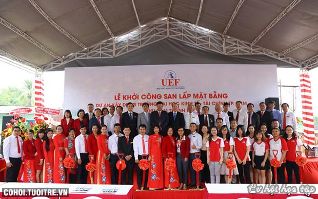 UEF khởi công dự án khu học xá mới tại Nam Sài Gòn