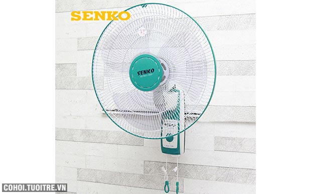 Quạt treo tường Senko TC826A có 2 dây điều khiển