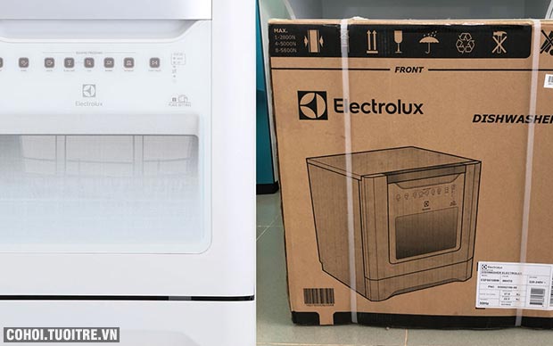Khuyến mãi máy rửa bát Electrolux ESF6010BW chính hãng - Ảnh 1