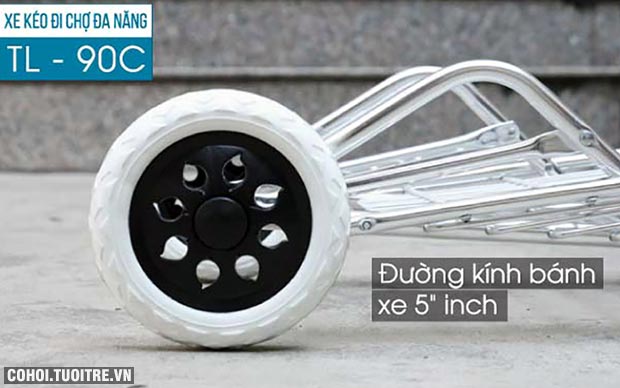 Xe kéo đẩy hàng đi chợ đa năng ADVINDEQ TL-90C - Ảnh 6