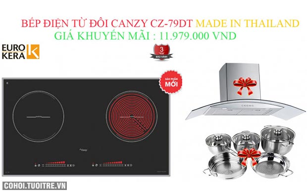 Bếp điện từ Canzy CZ-79DT chính hãng - Ảnh 1
