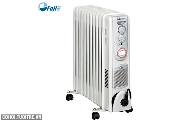 Máy sưởi dầu 13 thanh nhiệt Nhật Bản FujiE OFR5513 - Ảnh 1