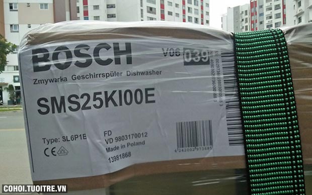 Máy rửa bát Bosch SMS25KI00E xuất xứ Ba Lan - Ảnh 3