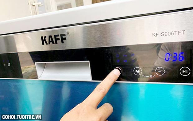 Máy rửa bát Kaff KF-S906TFT nhập khẩu Malaysia - Ảnh 8