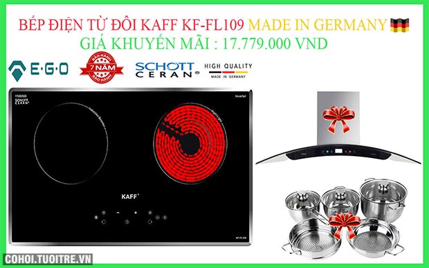Bếp điện từ Kaff KF-FL109 nhập khẩu Đức - Ảnh 4