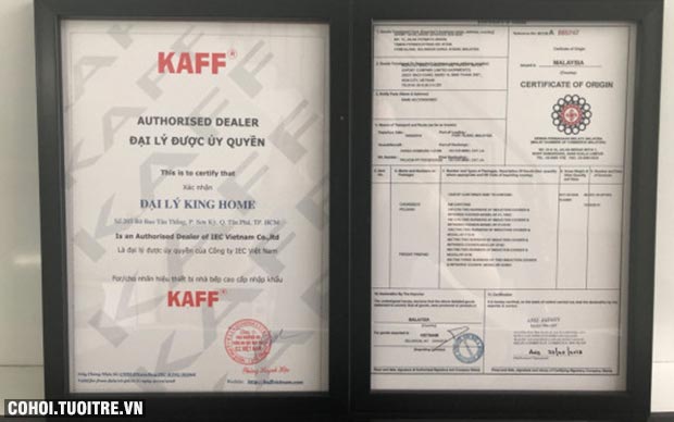 Tủ rượu Kaff KF-WC01 nhập khẩu từ Malaysia - Ảnh 8