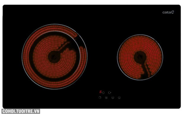 Bếp hồng ngoại đôi Cata TCD 772 - Ảnh 1