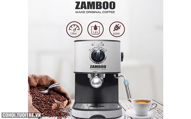Máy pha cà phê Zamboo ZB-88CF - Ảnh 2