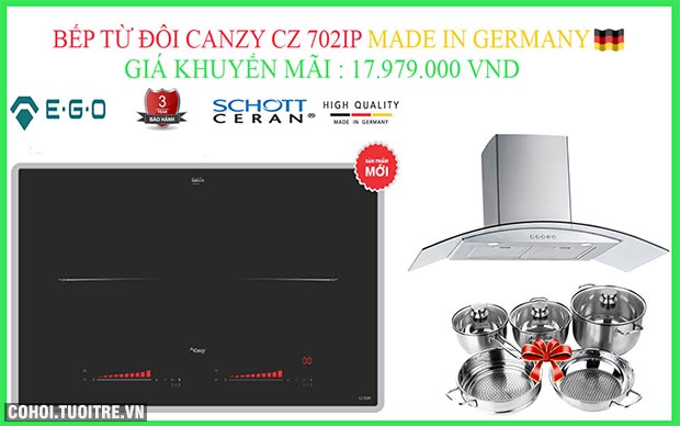 Bếp điện từ Canzy CZ 922H nhập khẩu Germany - Ảnh 5