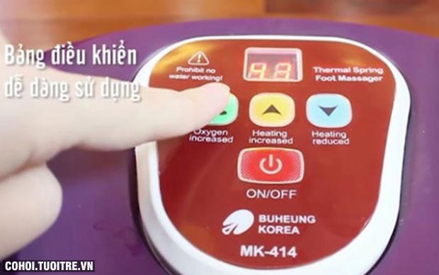 Bồn ngâm massage chân Buheung MK-414 - Ảnh 5
