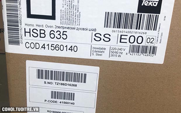 Lò nướng Teka HSB 635 nhập khẩu châu Âu - Ảnh 6
