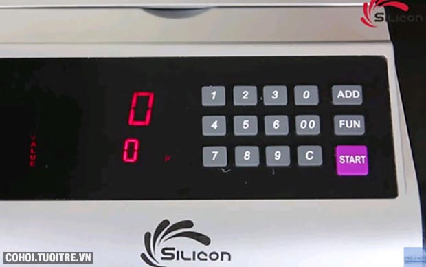 Máy đếm tiền Silicon MC-3600 - Ảnh 8