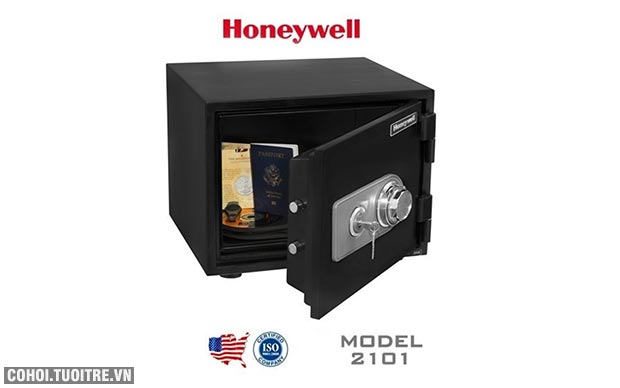 Két sắt khóa cơ an toàn chống nước, lửa Honeywell 2101 - Ảnh 2