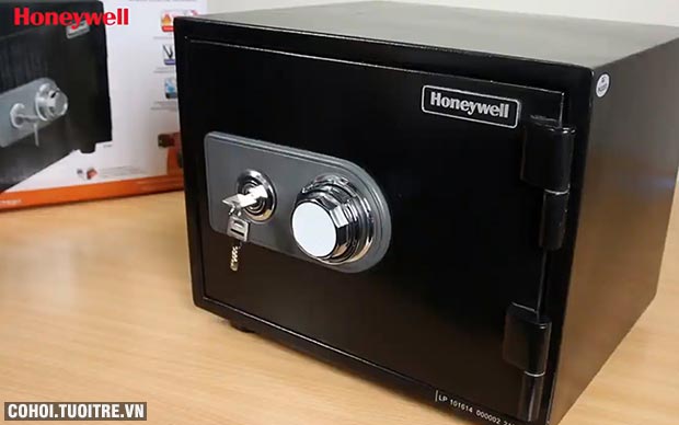 Két sắt khóa cơ an toàn chống nước, lửa Honeywell 2101 - Ảnh 3