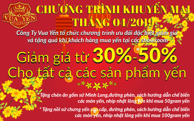 Yến Sào (Khánh Hòa) tri ân khách hàng, mừng năm mới 2019
