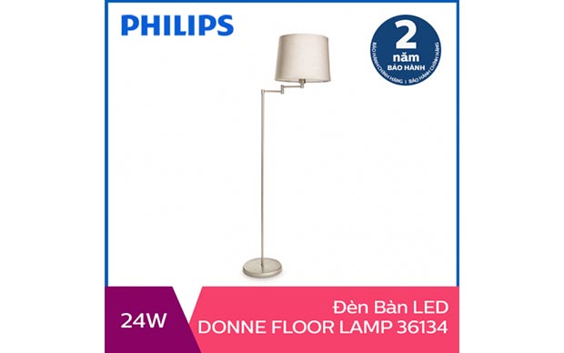 Đèn cây đứng trang trí Philips 36134 Donne Floor Lamp - Ảnh 1