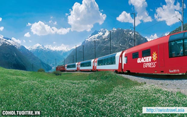 Khám phá Thụy Sĩ trên chuyến tàu Glacier Express - Ảnh 1