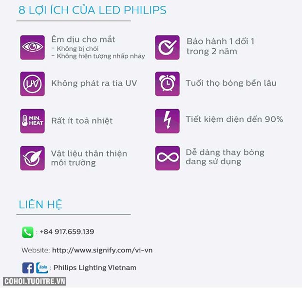 Bóng đèn compact 3U Philips Genie 11W 6500K E27 tiết kiệm điện - Ánh sáng trắng - Ảnh 5