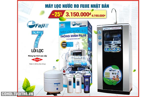 Máy lọc nước RO FujiE Nhật Bản khuyến mãi lần 2 - Ảnh 4