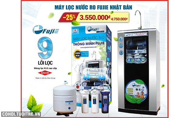 Máy lọc nước RO FujiE Nhật Bản khuyến mãi lần 2 - Ảnh 6